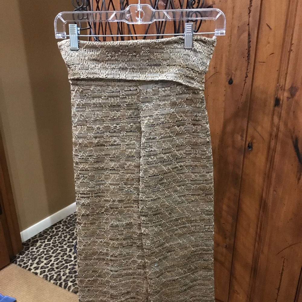 Alexis fold over wide leg pant